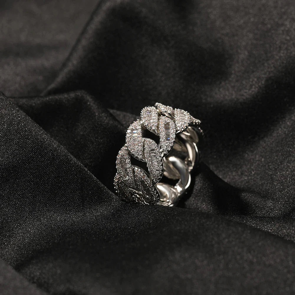12mm Cuban Link Ring