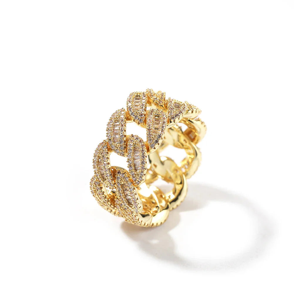 12mm Cuban Link Ring